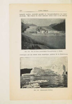 Schwimmende Eisberge