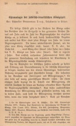 28-48 Chronologie der judäisch-israelitischen Königszeit