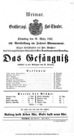 Das Gefängniß