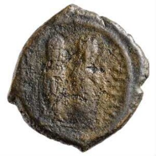 Münze, Halbfollis, 571 / 572