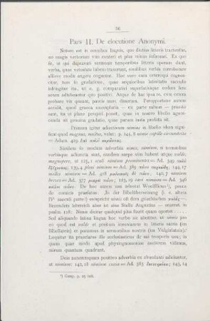 Pars II. De elocutione Anonymi.