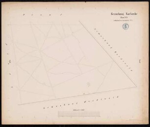 Plan No. 3, Grundstück No. 2: Fasanengarten und Grabkapelle