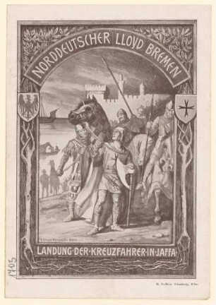 Menükarte : Menü, Dampfer "Kaiser Wilhelm der Große"