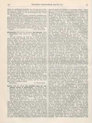139-141 [Rezension] Rolffs, Ernst, Das kirchliche Leben der evangelischen Kirchen in Niedersachsen