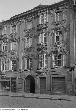 Bautzen. Barockhaus in der Reichenstraße