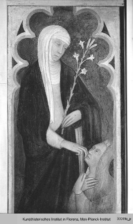 Die heilige Katharina von Siena und eine Kniende (Giovanna Piccolomini?)