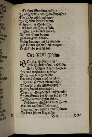Der XLVI. Psalm
