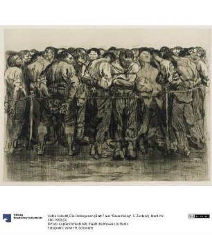 Die Gefangenen (Blatt 7 aus "Bauernkrieg", 5. Zustand)