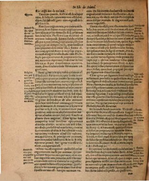 D. Francisci Toleti ... Commentaria vnà cum Quaestionibus In Tres Libros Aristotelis De Anima