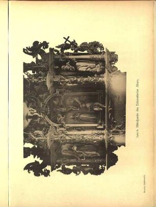 Tafel II. Mittelpartie des Eckernförder Altars.