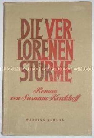 Roman von Susanne Kerckhoff