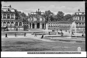 Dresden, Zwinger, Wallpavillon