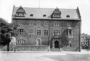 Gießen, Altes Schloß : Altes Schloß. Gießen. Brandplatz 2. Straßenfront