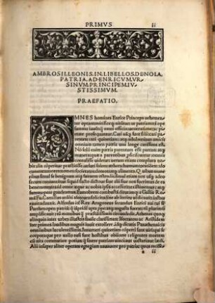 De Nola Opusculum Distinctum Plenum Clarum Doctum Pulcrum Verum Graue Varium & Vtile