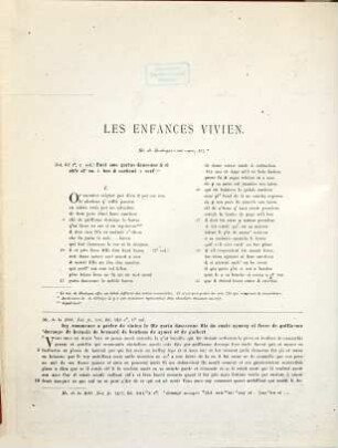Les Enfances Vivien : chanson de geste, [2]