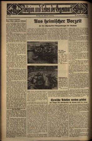 Vierte Ausgabe vom Sonntag, den 29. November 1936.