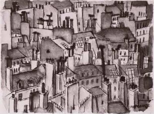 Dächer von Paris (Montmartre)