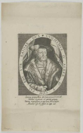 Bildnis des Gvilielmvs IV., Herzog von Bayern