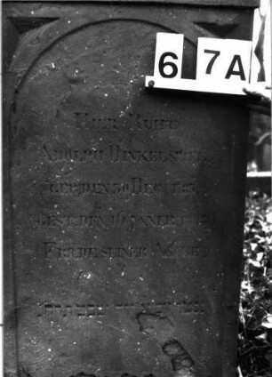 Grabstein A I/6/7A