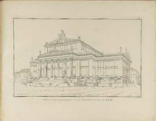Illustration: Perspectivische Ansicht Des Neuen Schauspielhauses Zu Berlin.