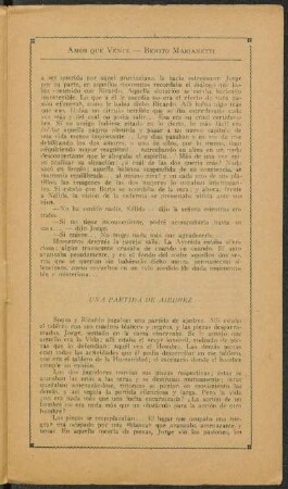 Una partida de Ajedrez