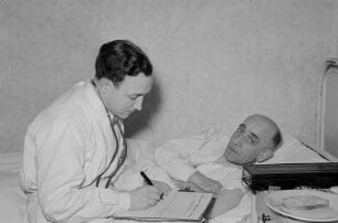 Reportage aus dem jüdischen Krankenhaus : Visite