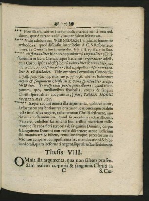 Thesis VIII.