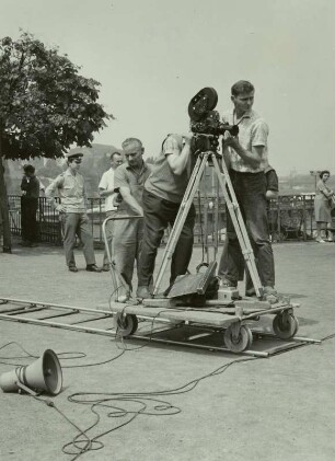 Filmaufnahme, Dresden, 1966