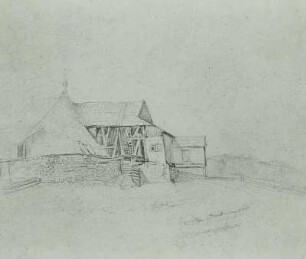 Johanngeorgenstadt, Pferdegöpel, Zeichn.