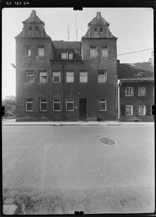Delitzsch, Ritterstraße 27. Ritterhaus (1558). Straßenfront