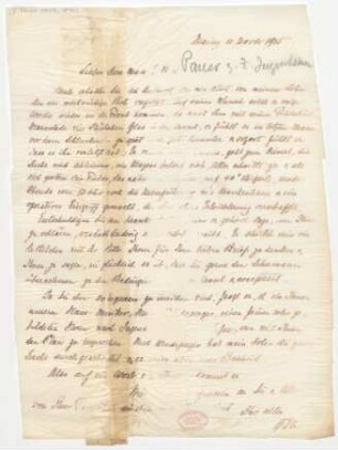 Brief an Max Pauer : 11.11.1915