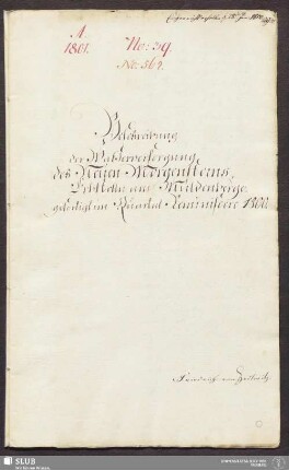 Beschreibung der Waßerversorgung, des Neuen Morgensterns, Erbstolln am Muldenberge - 17.6457 4.