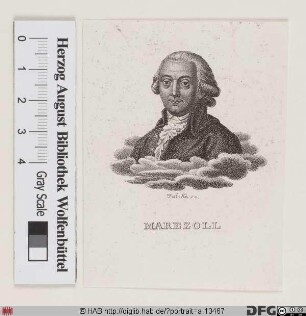 Bildnis Johann Gottlob Marezoll