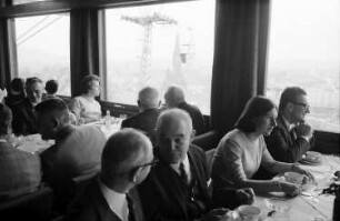 Freiburg: Restaurant Dattler; Essen für die Partnerschaftsvertreter