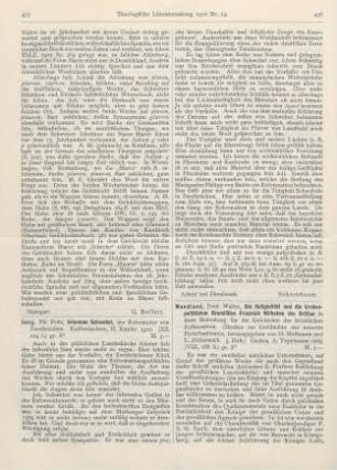 435-436 [Rezension] Jung, Fritz, Johannes Schwebel, der Reformator von Zweibrücken