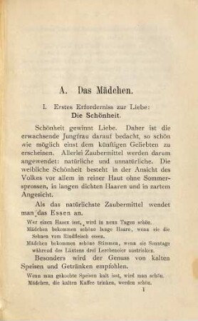 Liebeszauber : Ein Beitrag zum deutschen Volksglauben