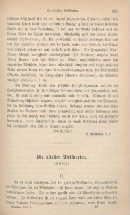 257-279 Die ältesten Weltkarten : Schluß