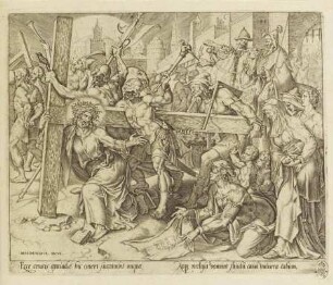 Die Kreuztragung, Blatt 5 aus der Folge "Die sieben Leiden Christi"