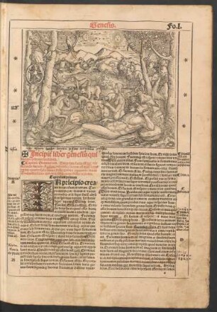 Incipit liber genesis qui dicitur hebraice breschith.
