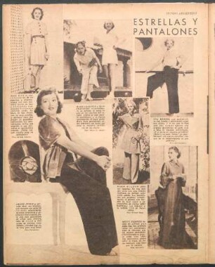 Estrellas y pantalones [Fotografías]