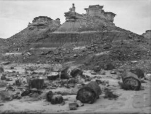 Landschaft : Felsige Landschaft bei Santa Fé