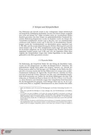 2ǀ Körper und Körperlichkeit
