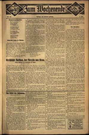 Zweite Ausgabe vom Sonntag, den 03. Juli 1932.