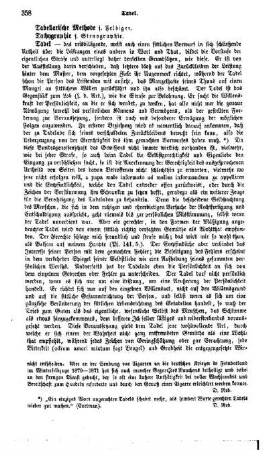 Tabellarische Methode s. Felbiger