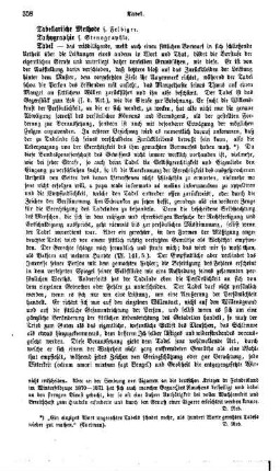 Tabellarische Methode s. Felbiger
