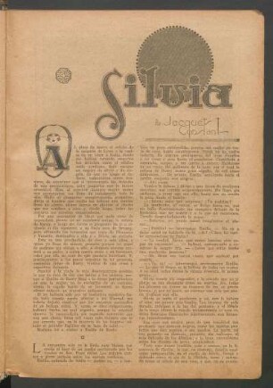 Silvia : Ilustró A. R. Gramont