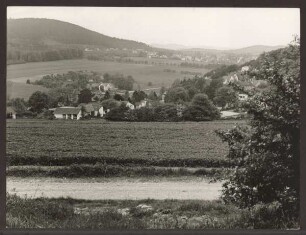 Blick auf Heiligenkirchen und Hiddesen. Detmold. Heligenkirchen. Unterer Weg