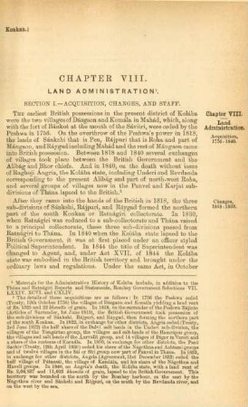 Chapter VIII. Land administration