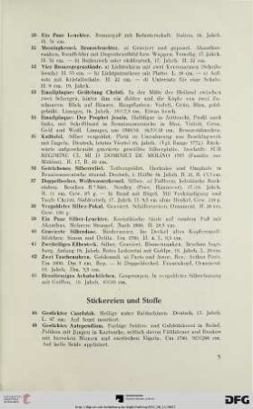 Stickereien und Stoffe (Nr. 44-63)