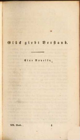 Ludwig Tieck's Schriften. 19, Novellen ; 3